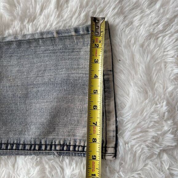 WALLFLOWER Women's Bootcut Jeans Medium Wash Dark Gray Denim Flared Size 28 - Picture 12 of 16